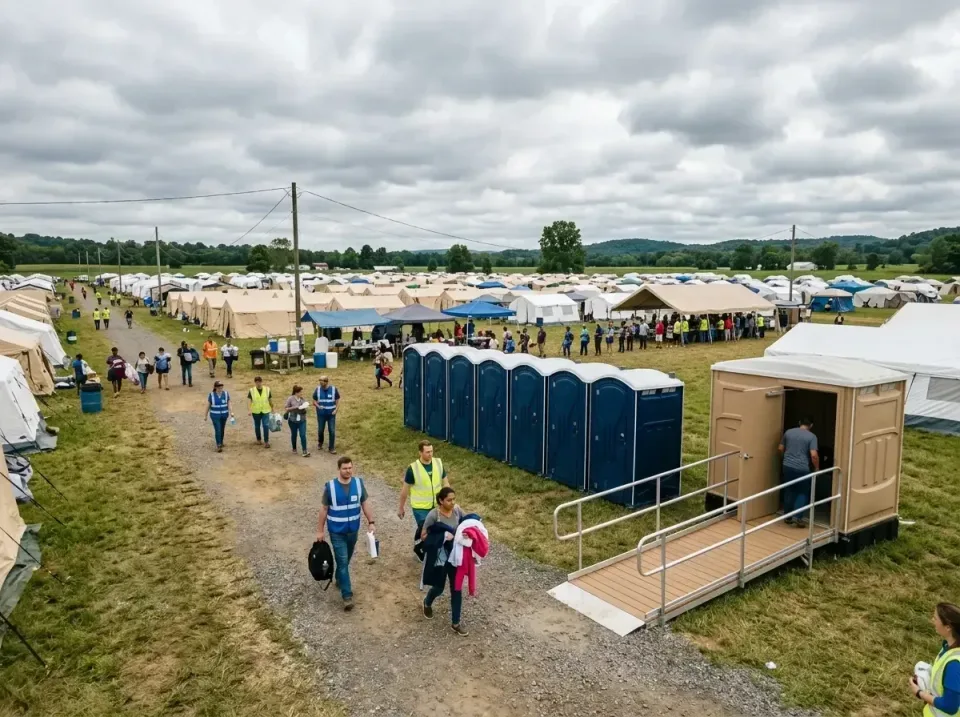 disaster-relief-camp-restrooms-010 — frequently asked questions, Dumpster & Portable Bathrooms Rental in Merrydale, LA